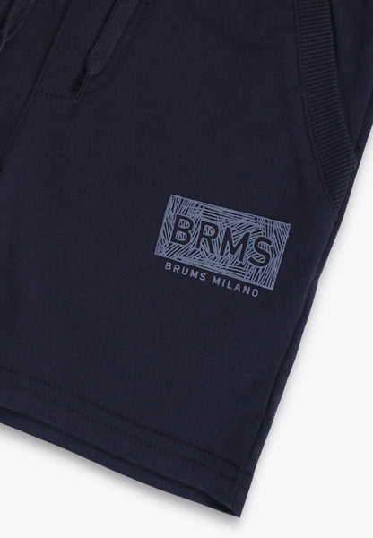 Pantallona të shkurtra/Pantalone Corto con Stampa in Felpina BCI/Brums
