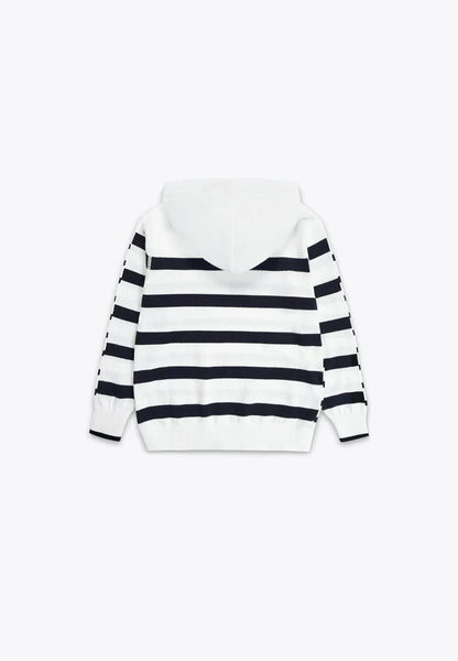Bluze e trikotuar me kapuc/ Felpa con Cappuccio in Tricot/ Brums