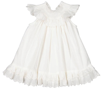 Fustan elegant /Druse Frill, Dress - Cloud/MarMar