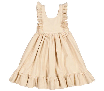 Fustan Frill/ Danita Frill, Dress - Dijon Stripe/MarMar