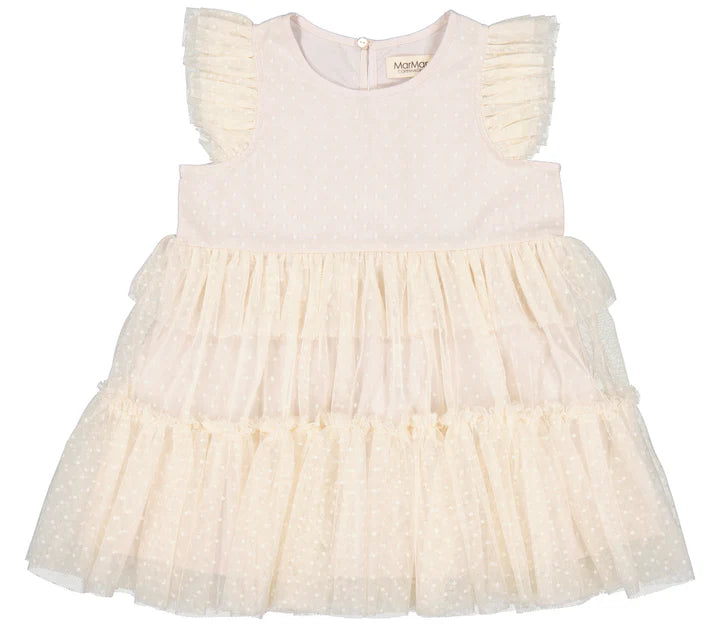 Fustan cermonial Vanilla/Dalvina, Fustan - Vanilje/MarMar