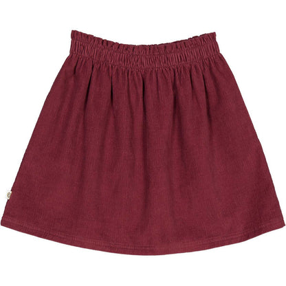 Fund kadife vishnje/CORDUROY skirt- Müsli