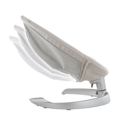 Lekundese me lodra/Nuna LEAF Grow Baby Seat w/ Toy Bar in Driftwood-Nuna