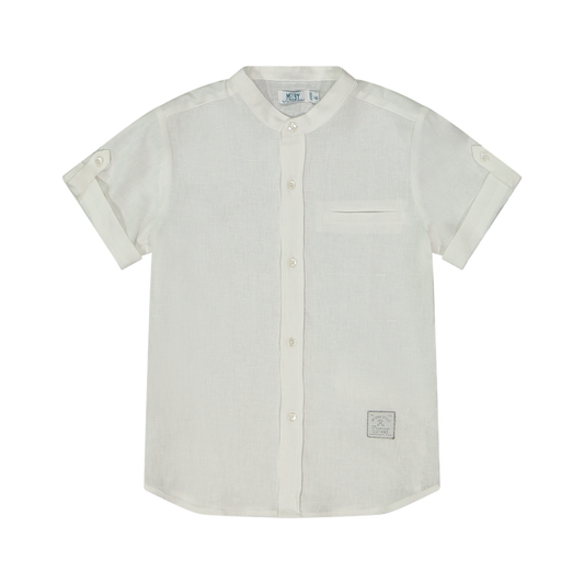 Këmishë për fëmijë në përzierje Lino/Camicia da bambino in misto lino/Melby