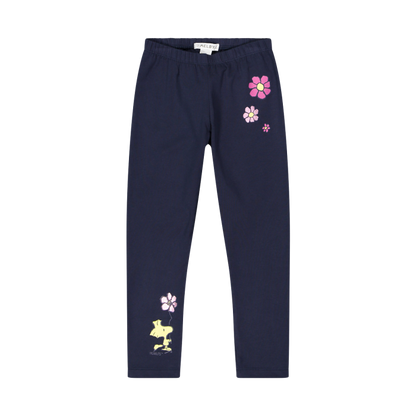 Strece blu me Peanuts/Leggings jersey Peanuts da bambina/Melby