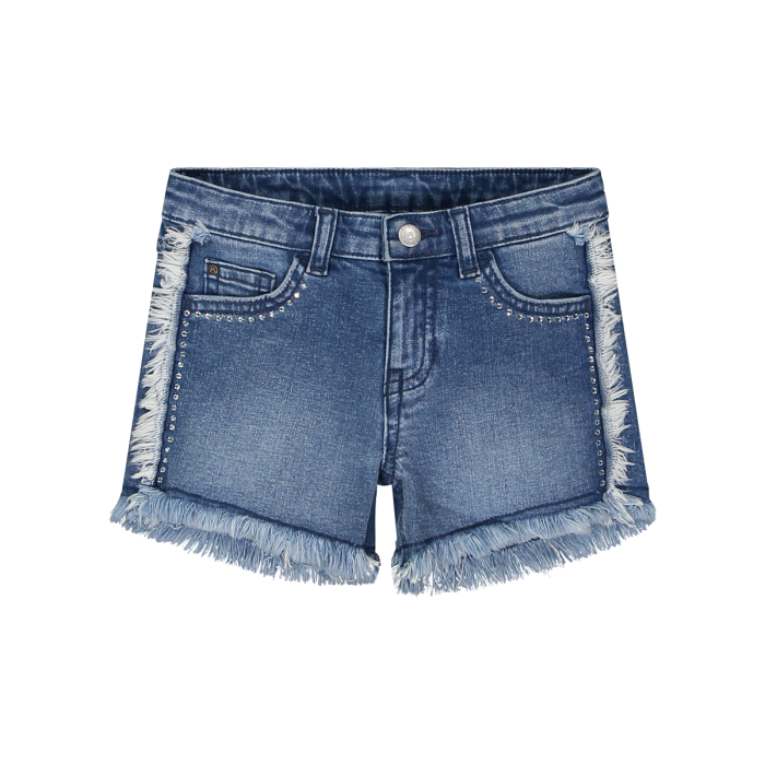 Pantallona të shkurtra xhins për vajza/Shorts in denim da bambina/Melby