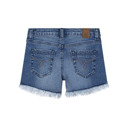 Pantallona të shkurtra xhins për vajza/Shorts in denim da bambina/Melby