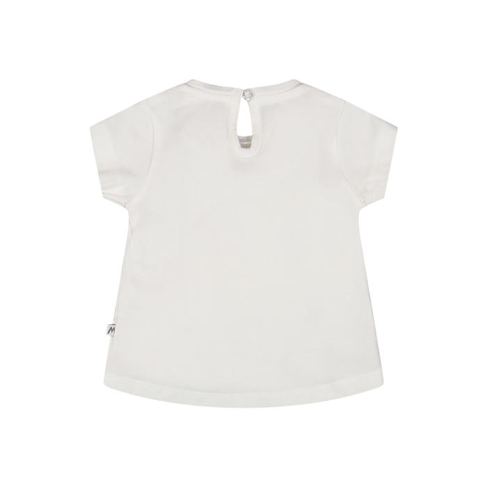 Bluzë me mëngë të shkurtra për  bebi vajza/T-shirt a maniche corte per baby girl/Melby