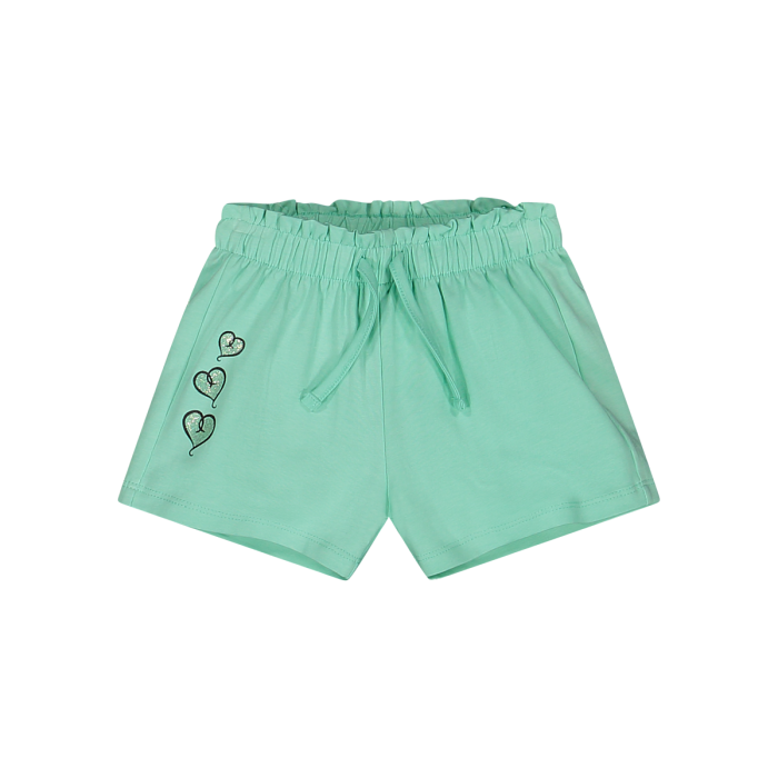 Pantallona të shkurtra jersey për vajza/Shorts da bambina in jersey stretch/Melby