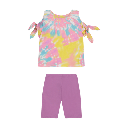 Kostum për vajza/Completo in jersey stretch da bambina/Melby