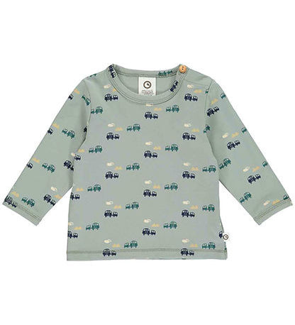 Müsli Blouse - Caravan - Spa Green/Night Blue/Pine/Rye - Müsli