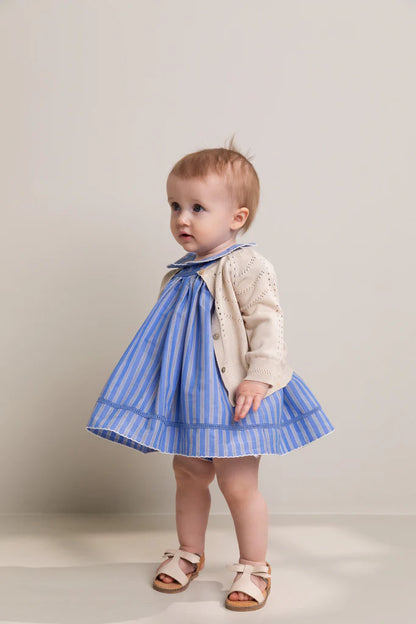 Fustan Dulla /Dulla, Dress - Cornflower Stripe/MarMar