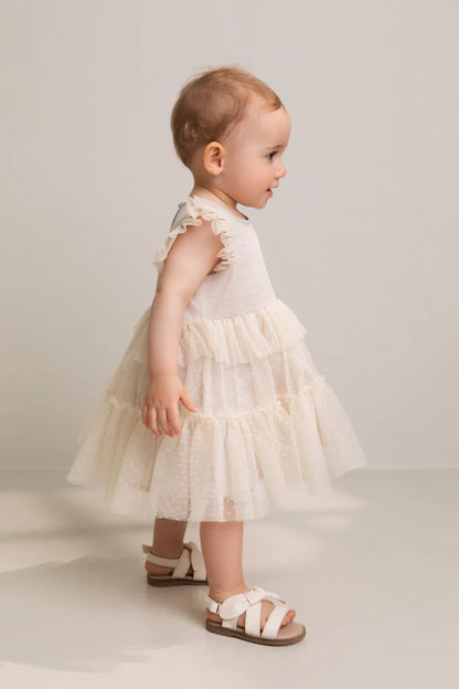 Fustan cermonial Vanilla/Dalvina, Fustan - Vanilje/MarMar