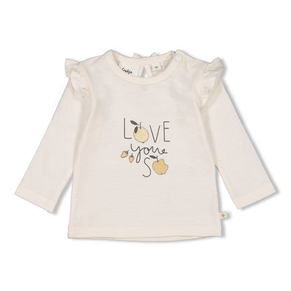 Bluze me menge te gjata/ Longsleeve frills - Cutie Fruity / Feetje
