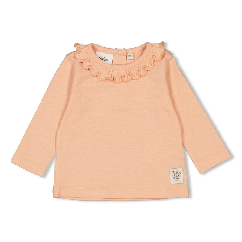 Bluze me menge te gjata/Longsleeve frills - Cutie Fruity/ Feetje