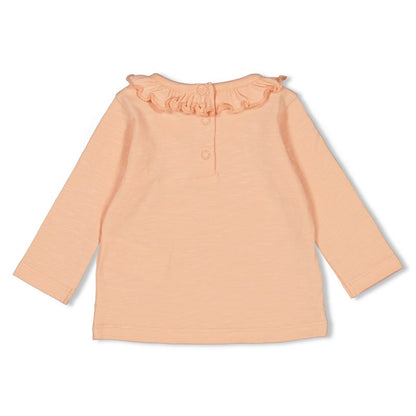 Bluze me menge te gjata/Longsleeve frills - Cutie Fruity/ Feetje