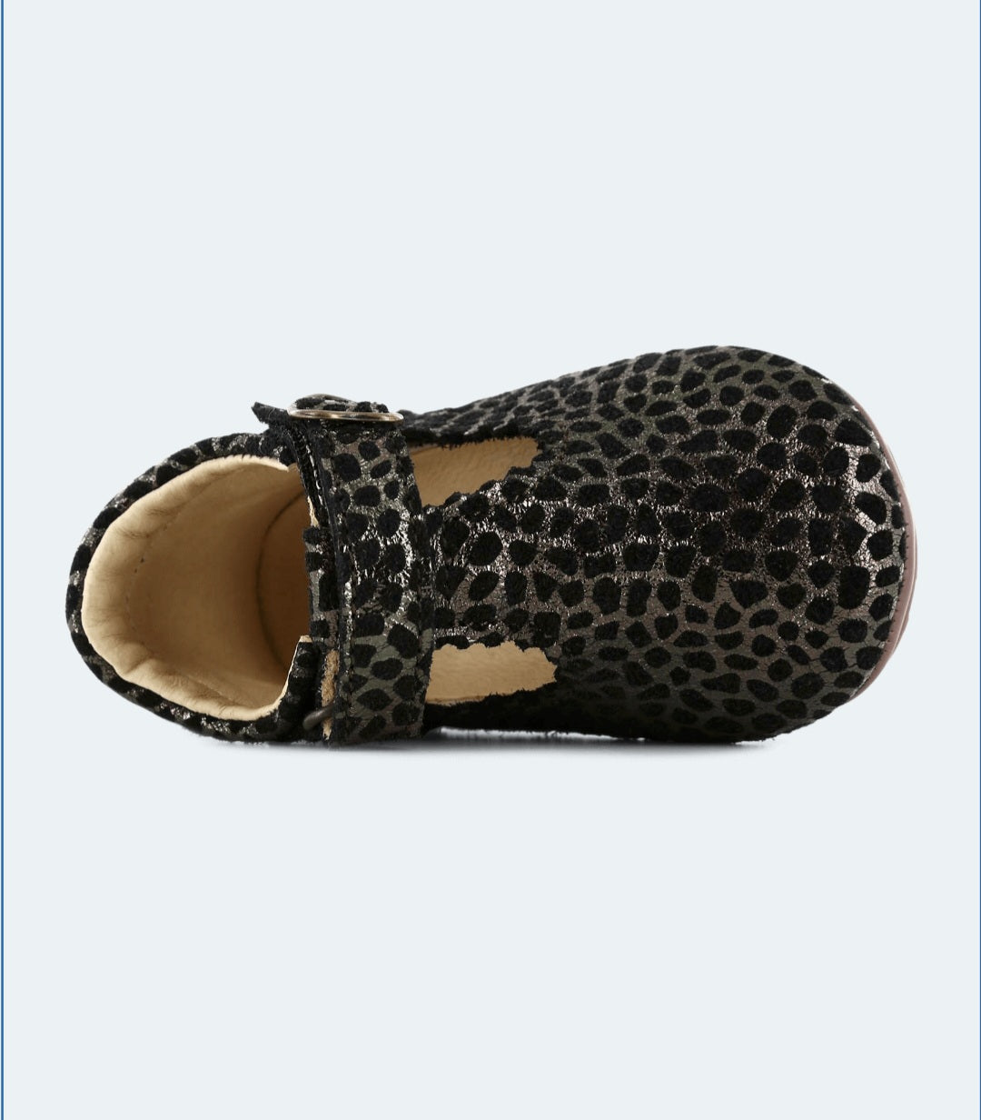 Këpucë lekure/proof smart black metallic-Shoesme