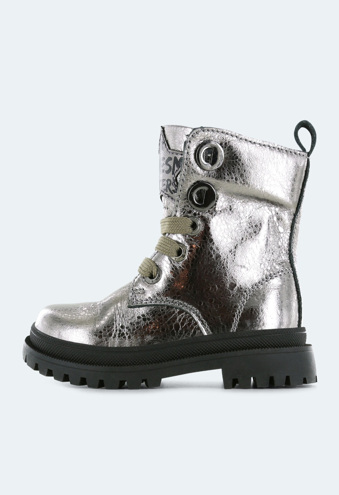 Këpucë argjendi me zinxhir/New tank old silver -Shoesme