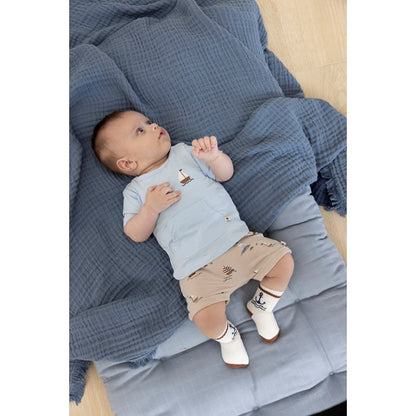 Bluze me menge te shkurtra/ T-shirt - Let's Sail/ Feetje