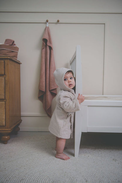 Robdishan per beba bezhe/Baby bathrobe  dijon daily-Koeka