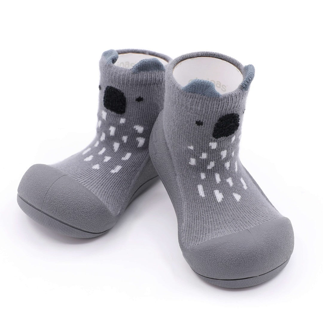 Çorape me gome me koala gri/Koala grey-Attipas