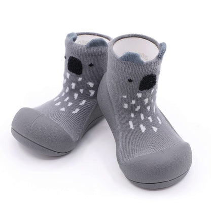 Çorape me gome me koala gri/Koala grey-Attipas