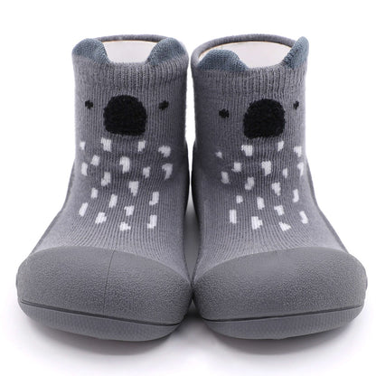 Çorape me gome me koala gri/Koala grey-Attipas