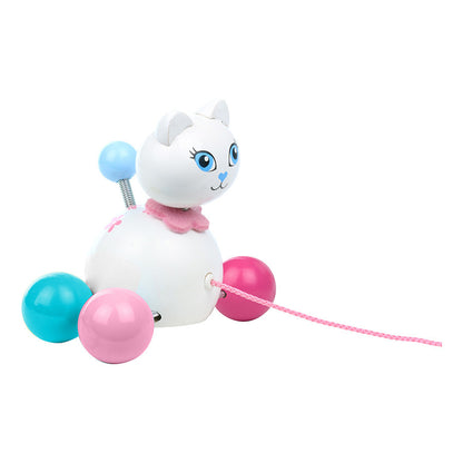 Loder terheqese me macen Minette/ Minetta cat pull toy/ Vilac