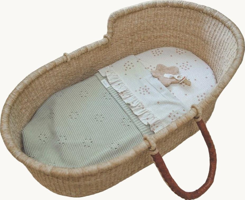 Bassinet Blanket Lalinde,sage /Batanije me ajrosje