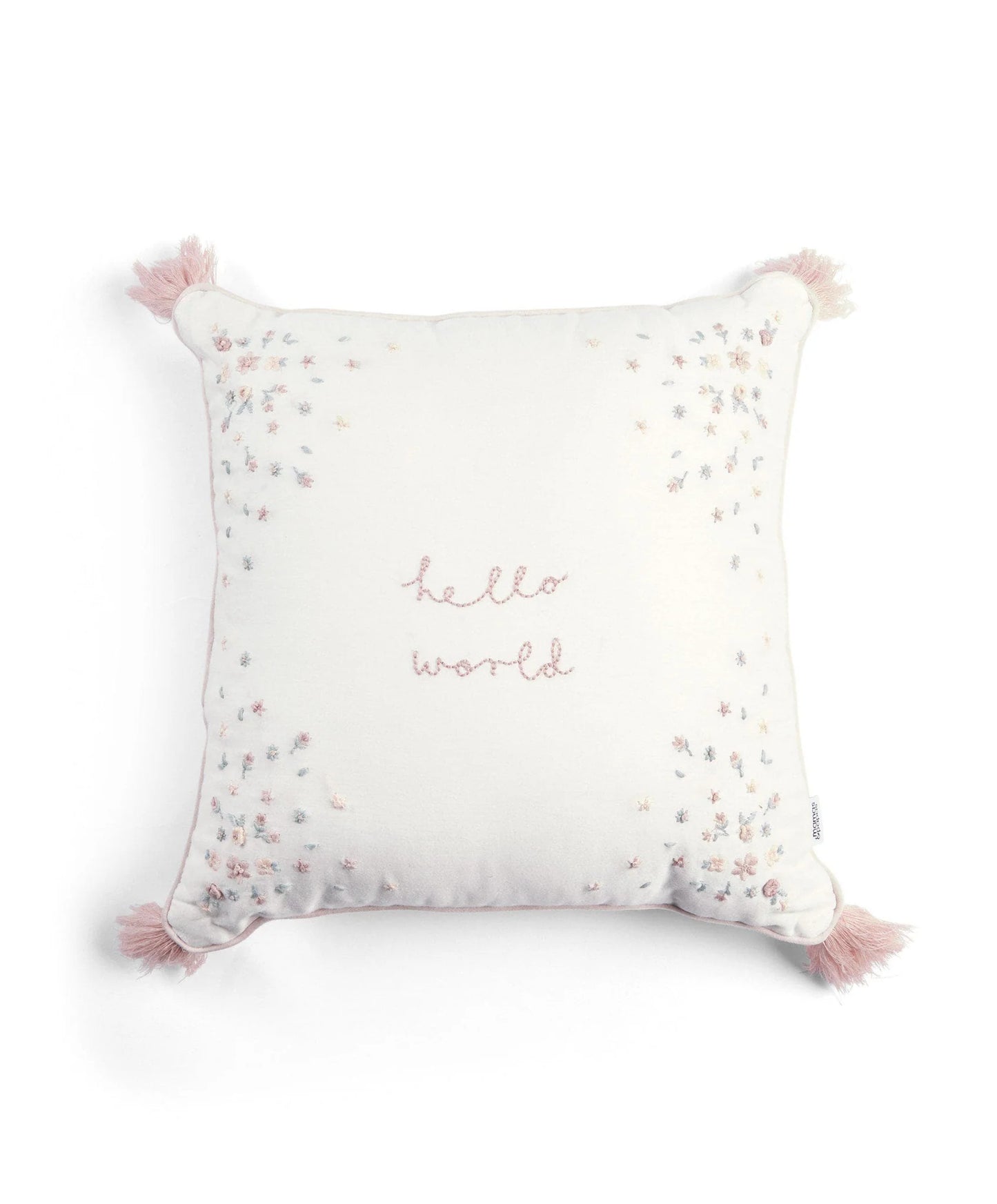 Jasteku 'Hello World' Pillow-Mamas&Papas