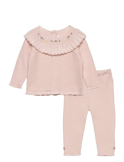 Set me thurje roz /Outfit long-Tartine et chocolat